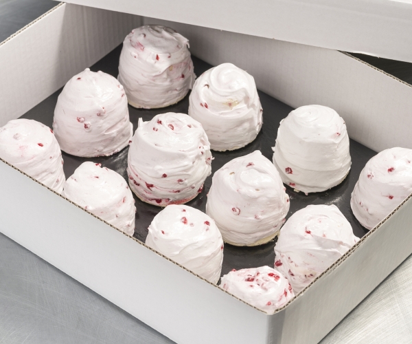 Meringue framboos