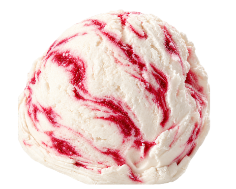Framboos crème fraîche