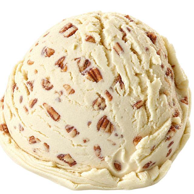 Peer crème met pecannoten
