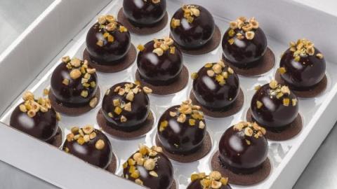 3D bol chocolademouse