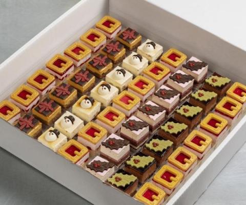 Kerst petit four