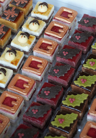 Kerst petit four