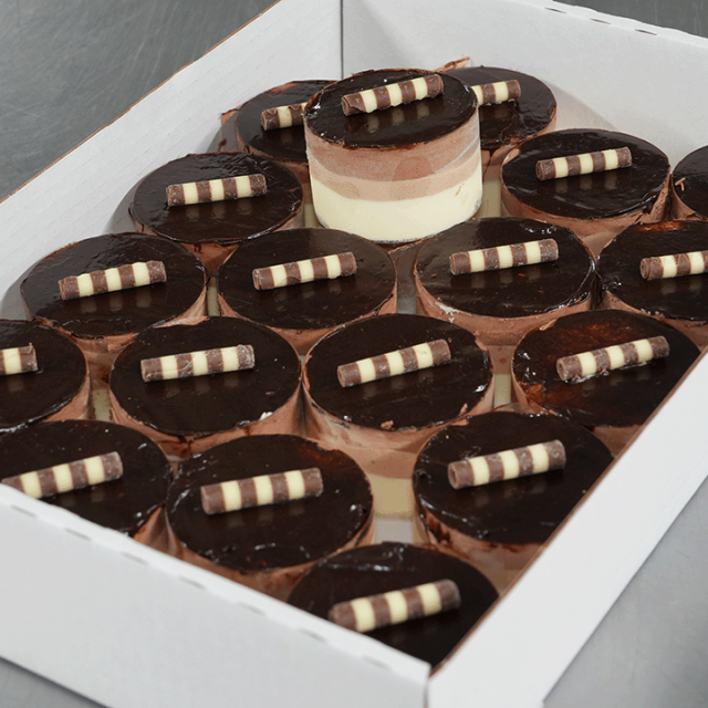 Trio chocolade (glutenvrij)