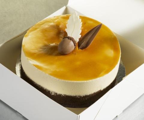 IJstaart caramel, 6-8 pers.